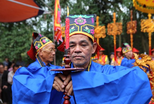 Hát Xoan cổ tại Hùng Vương tổ miếu - ảnh 4