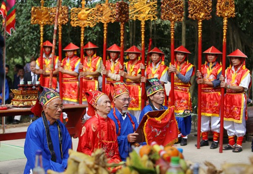 Hát Xoan cổ tại Hùng Vương tổ miếu - ảnh 7