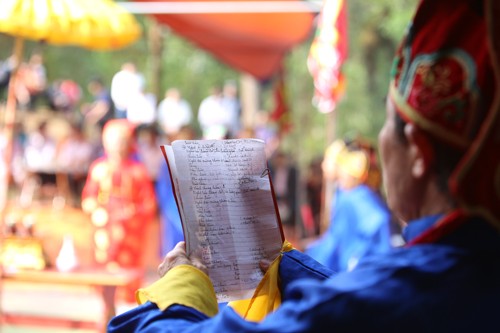 Hát Xoan cổ tại Hùng Vương tổ miếu - ảnh 8