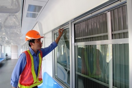 Hình ảnh toa tàu điện ngầm đầu tiên ở TP Hồ Chí Minh - ảnh 8