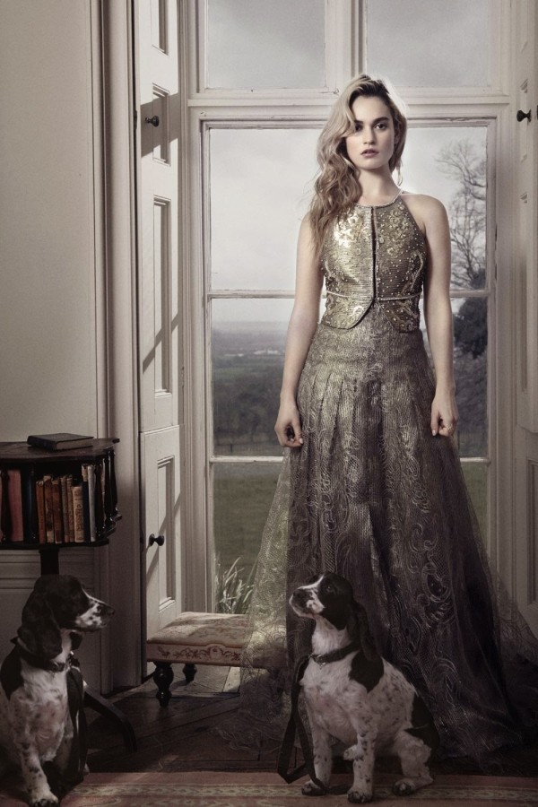 Vẻ đẹp trong veo của nàng 'Lọ Lem' Lily James - ảnh 13