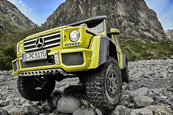 Lóa mắt với màn trình diễn của 'chiến binh tí hon’ G500 4x4² - ảnh 1