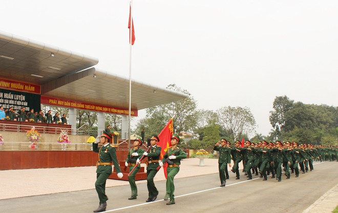 Xem bộ binh cơ giới duyệt đội ngũ, trình diễn trống hội - ảnh 5