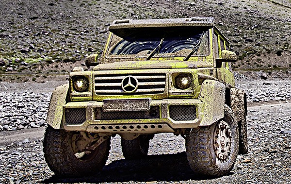 Lóa mắt với màn trình diễn của 'chiến binh tí hon’ G500 4x4² - ảnh 7