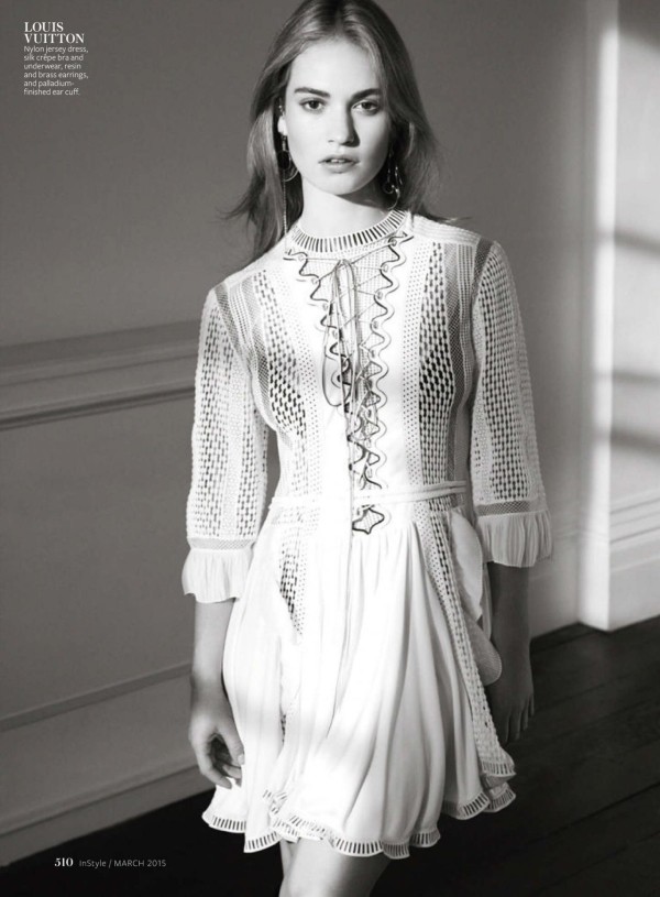 Vẻ đẹp trong veo của nàng 'Lọ Lem' Lily James - ảnh 8