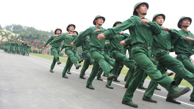 Xem bộ binh cơ giới duyệt đội ngũ, trình diễn trống hội - ảnh 7