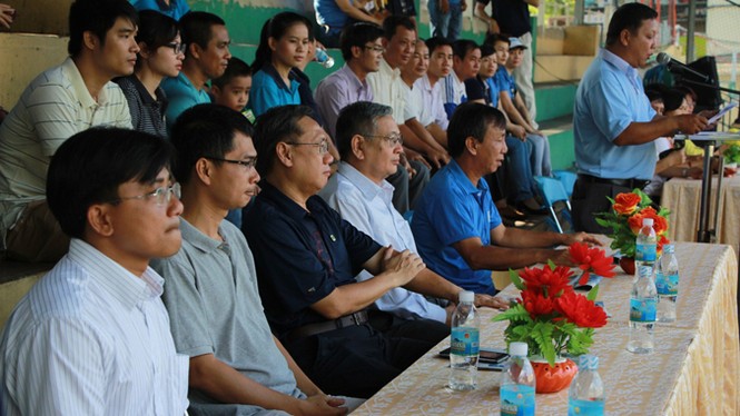 Khai mạc Hội thao cơ quan phía Nam Trung ương Đoàn năm 2015 - ảnh 1