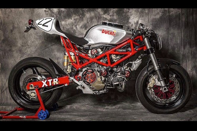 Ducati Monster 1000 biến hình 'quái vật' với đồ chơi khủng - ảnh 7
