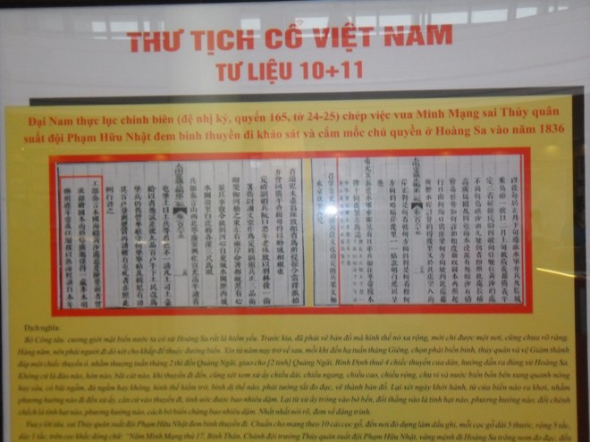 Triển lãm tư liệu, bản đồ về Hoàng Sa, Trường Sa tại Thanh Hóa - ảnh 2