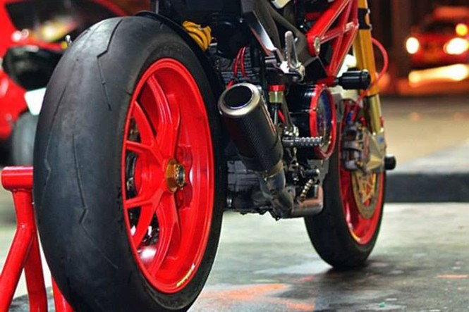 Lóa mắt với Ducati Monster 796 lên đời cực chất - ảnh 12