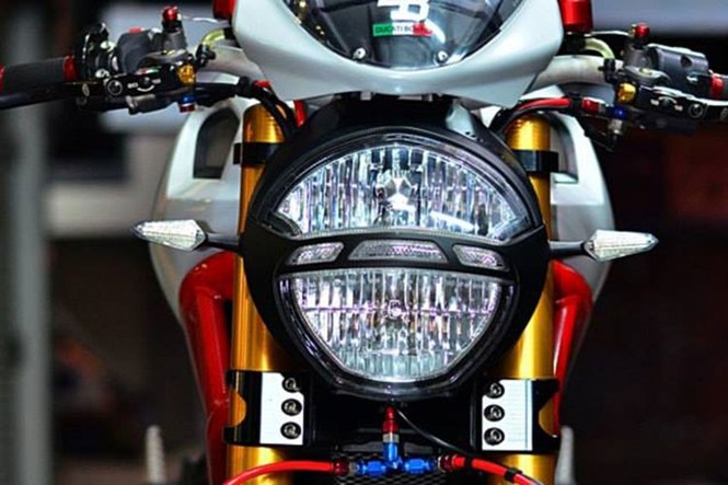 Lóa mắt với Ducati Monster 796 lên đời cực chất - ảnh 13