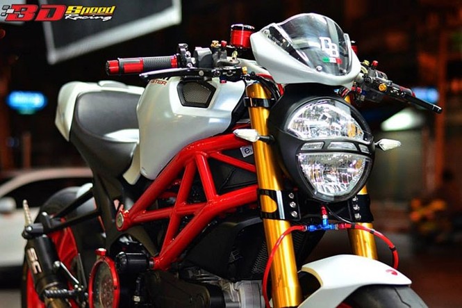 Lóa mắt với Ducati Monster 796 lên đời cực chất - ảnh 1