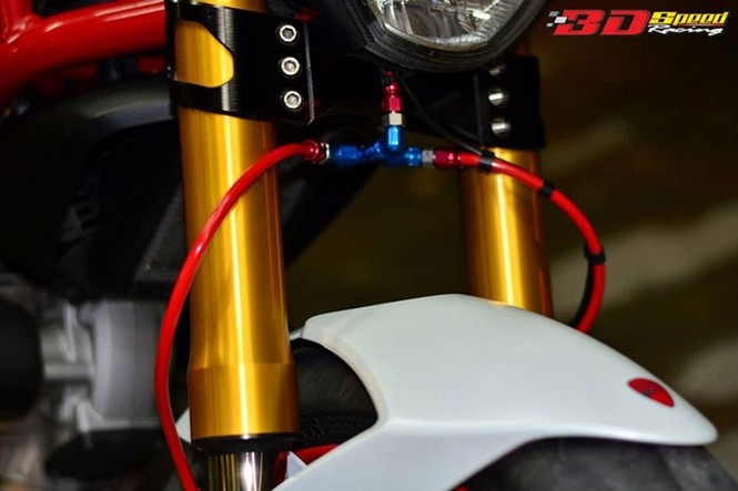 Lóa mắt với Ducati Monster 796 lên đời cực chất - ảnh 4