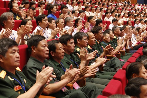 Hình ảnh Lễ kỷ niệm 125 năm Ngày sinh Chủ tịch Hồ Chí Minh - ảnh 18