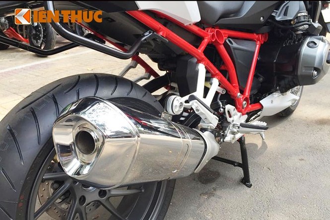 Chi tiết BMW R1200R 2015 đầu tiên cập bến Việt Nam - ảnh 10