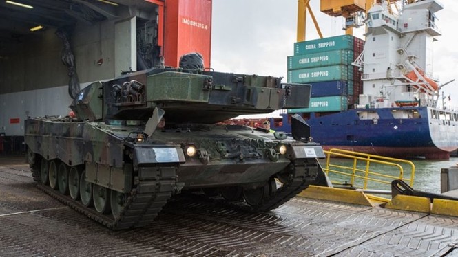 Bắt gặp siêu xe tăng Leopard 2A6 ồ ạt tới Phần Lan - ảnh 3