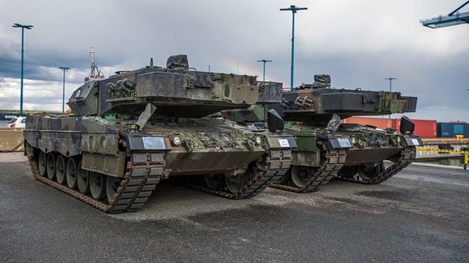 Bắt gặp siêu xe tăng Leopard 2A6 ồ ạt tới Phần Lan - ảnh 5