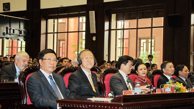 Tổng Thư ký Liên hợp quốc Ban Ki-Moon: Xin cảm ơn Việt Nam - ảnh 1