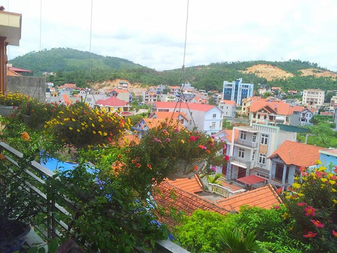 Ngôi nhà đẹp rực rỡ với hoa mười giờ - ảnh 8
