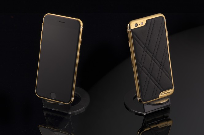 iPhone 6s độ vỏ vàng 18K có giá hơn 100 triệu đồng - ảnh 2