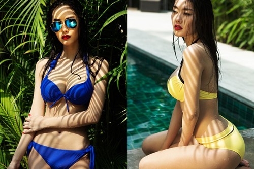 Nóng bỏng với bikini của chân dài Việt - ảnh 3