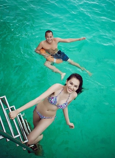 Nóng bỏng với bikini của chân dài Việt - ảnh 4