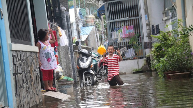 Mưa một lúc buổi tối, dân bì bõm lội nước thối cả ngày - ảnh 9