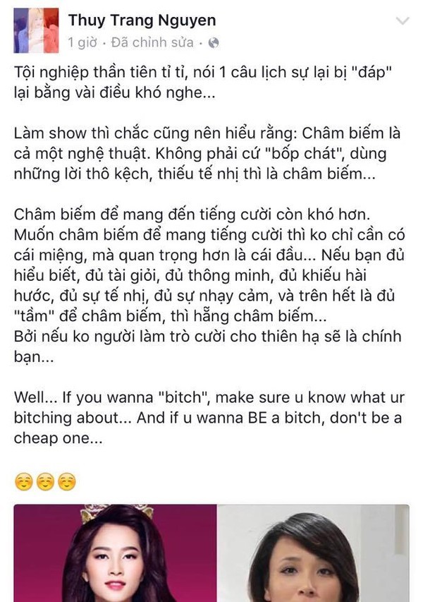 Sao Việt bức xúc với show “Những kẻ lắm lời“ - ảnh 1