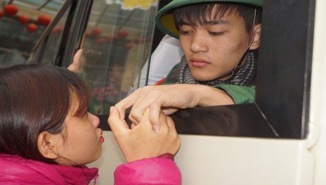 Đại tướng Đỗ Bá Tỵ động viên tân binh nhập ngũ - ảnh 5