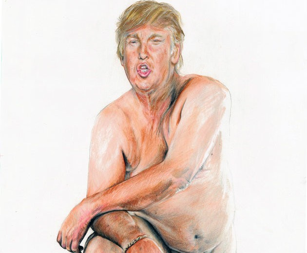 Bức tranh khỏa thân trị giá 1,4 triệu USD của Donald Trump - ảnh 1