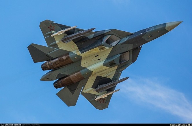 Lộ diện vũ khí tối tân trên siêu tiêm kích Sukhoi T-50 - ảnh 5