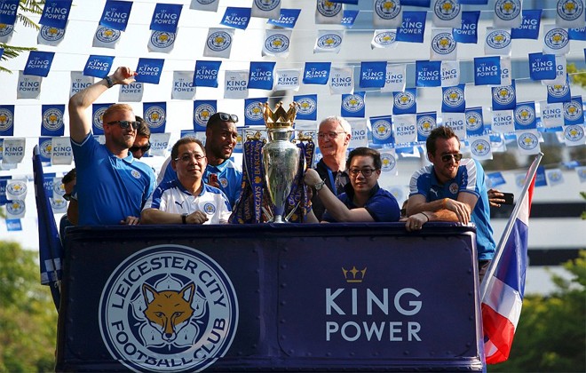 Bangkok náo động vì màn rước Cup thứ hai của Leicester - ảnh 3