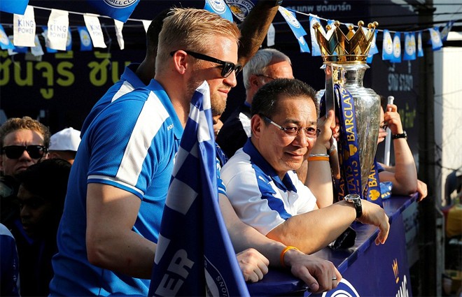 Bangkok náo động vì màn rước Cup thứ hai của Leicester - ảnh 5