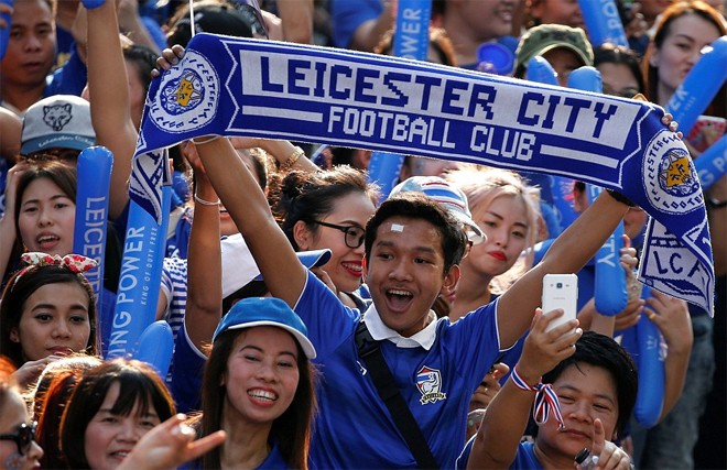 Bangkok náo động vì màn rước Cup thứ hai của Leicester - ảnh 7
