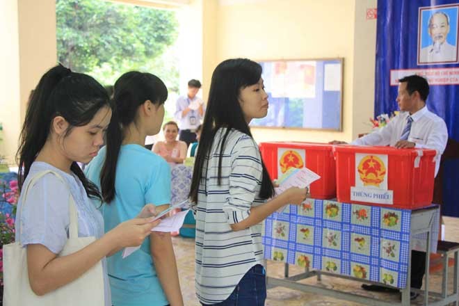 Hơn 15.000 sinh viên lần đầu đi bầu cử - ảnh 5