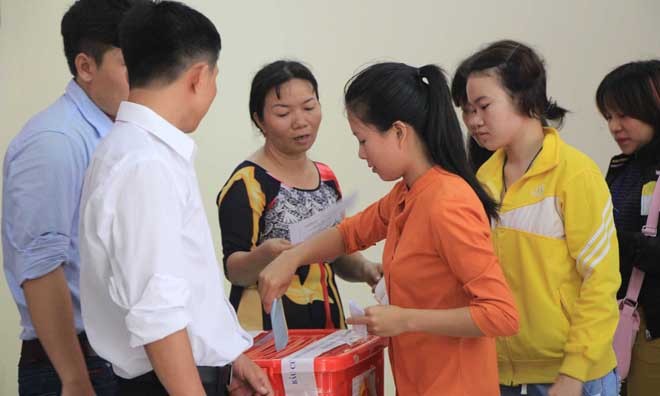 Hơn 15.000 sinh viên lần đầu đi bầu cử - ảnh 8