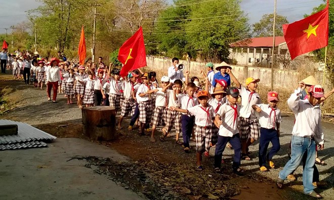 Đắk Lắk: Đồng bào các dân tộc phấn khởi đi bầu cử - ảnh 12