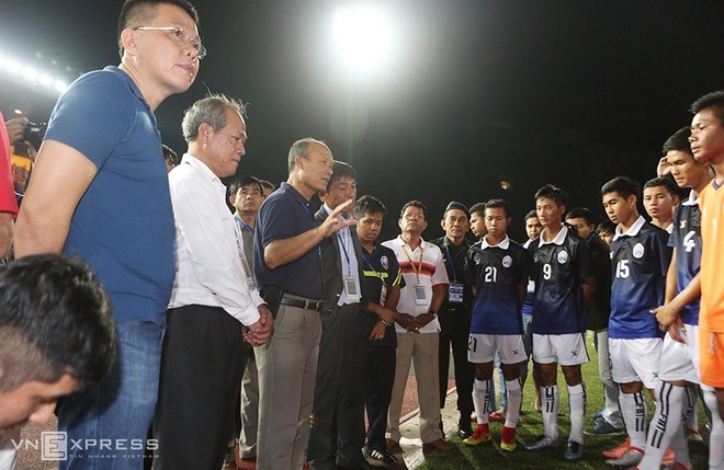 Niềm vui vỡ oà của U16 Việt Nam khi vào chung kết - ảnh 9