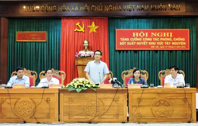 Phó Thủ tướng chỉ đạo tăng cường phòng dịch sốt xuất huyết - ảnh 1