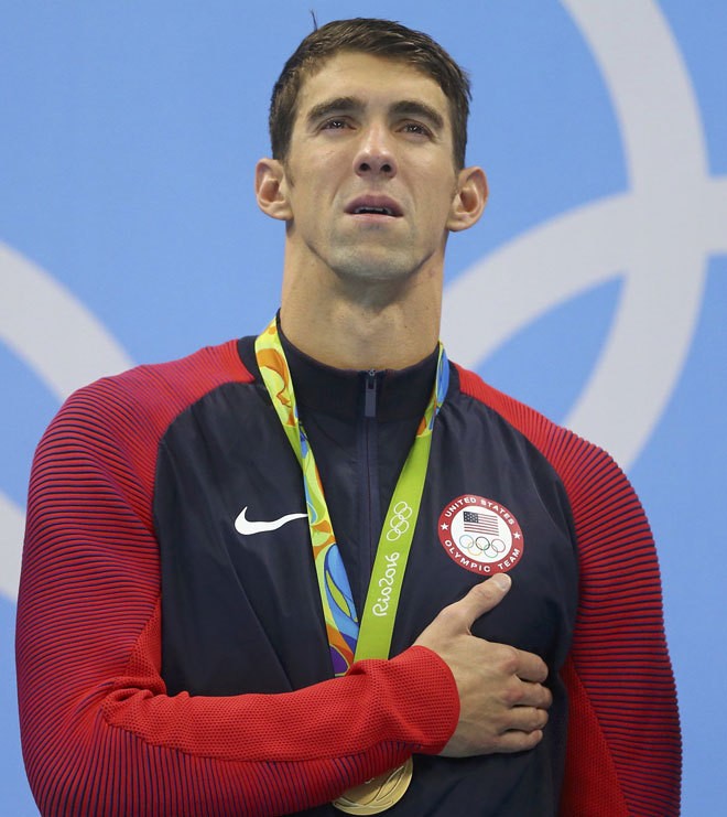 Ngày chia tay Olympic đẫm nước mắt của Phelps - ảnh 5