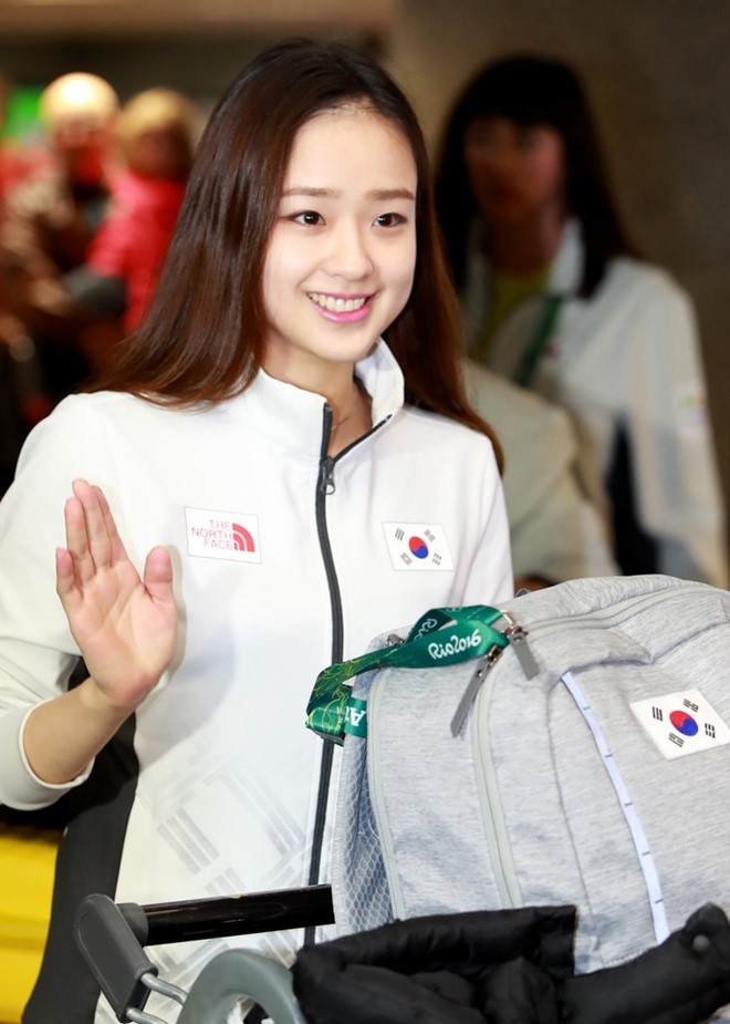 Vẻ đẹp như thiên thần của nữ VĐV Hàn Quốc tại Olympic - ảnh 4