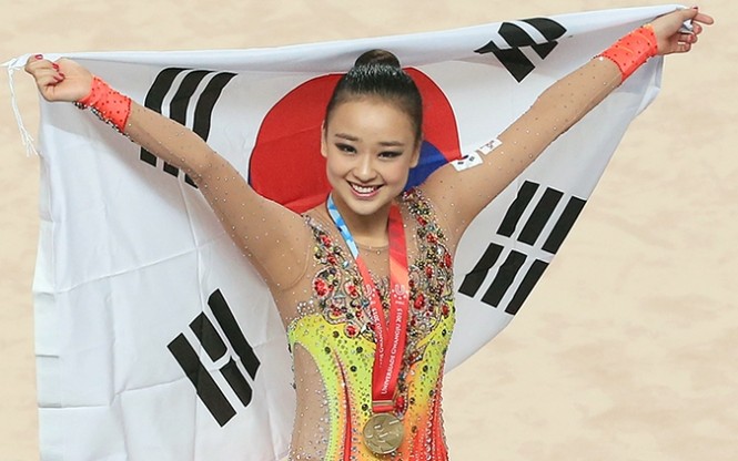 Vẻ đẹp như thiên thần của nữ VĐV Hàn Quốc tại Olympic - ảnh 6