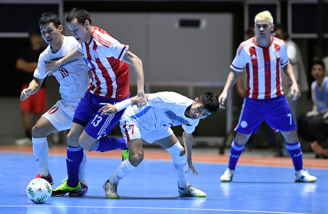 Thua đậm Paraguay, tuyển Việt Nam mất ngôi nhì bảng - ảnh 7