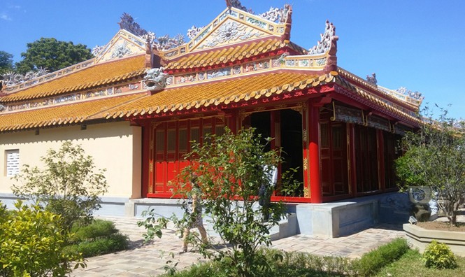 Hoàn thành tu bổ miếu thờ Triệu Tổ Tĩnh Hoàng đế Nguyễn Kim - ảnh 1