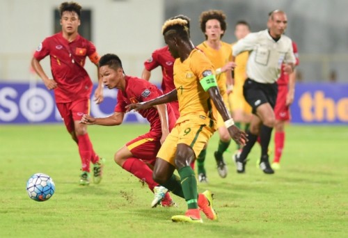U16 Việt Nam ngược dòng đánh bại Australia tại giải châu Á - ảnh 1