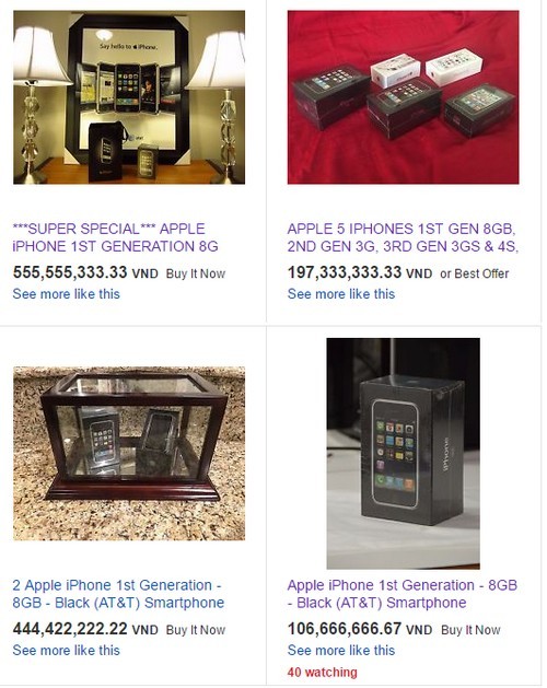 iPhone 2G được rao giá trăm triệu đồng - ảnh 1