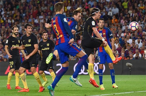Bộ ba MSN 'câm lặng', Barca mất điểm cho Atletico - ảnh 1