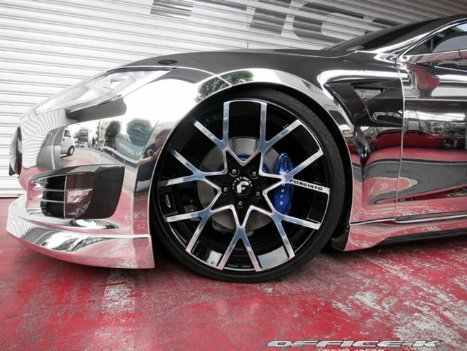 “Bỏng mắt” ngắm siêu xe điện Tesla Model S độ tráng bạc - ảnh 4