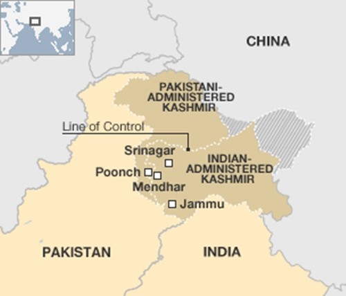 Ấn Độ - Pakistan đấu súng suốt 6 giờ - ảnh 1