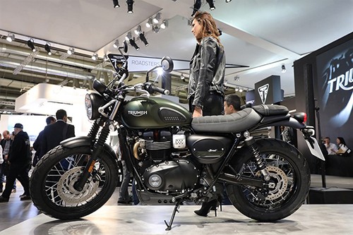 Triumph Street Scrambler - tân binh hoài cổ - ảnh 2